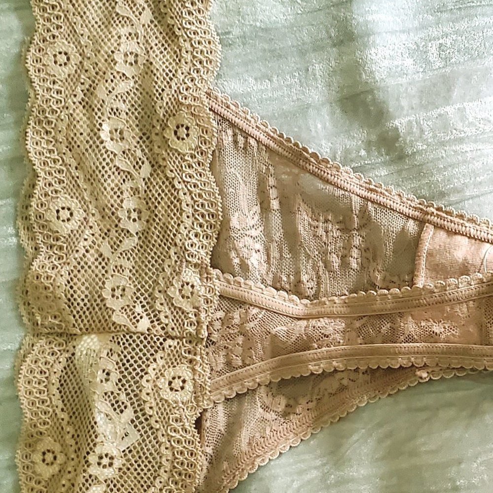 Laced thong